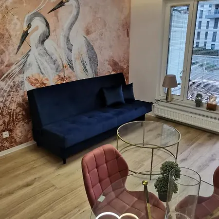 Flou 81, Parking & 700m Plaza Apartment Gdansk